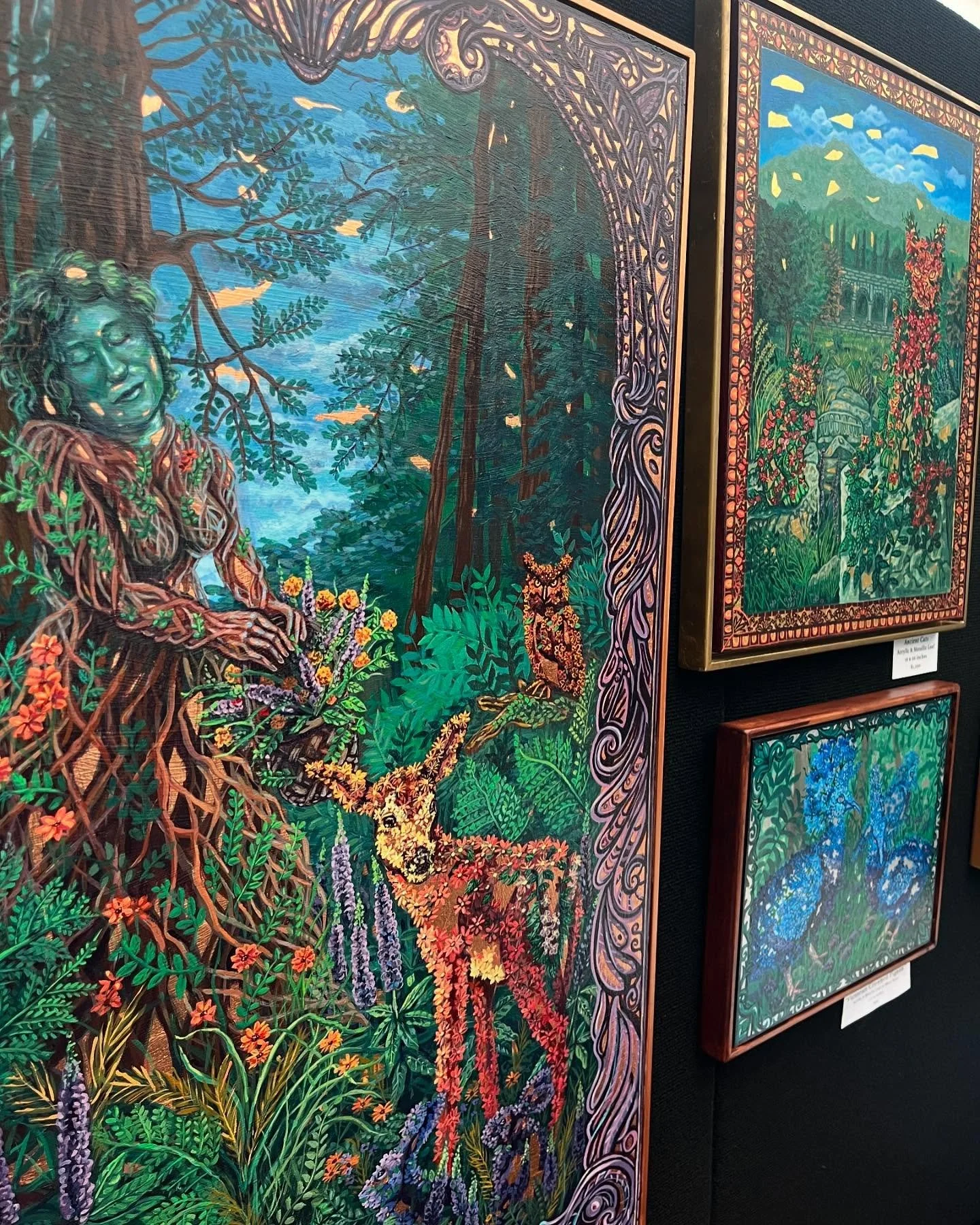 A little bit of rain won&rsquo;t keep us down! It&rsquo;s the 50th anniversary of the Mt Gretna Outdoor Art Show and people are out and about!  We are here until 6 today and 9-5 tomorrow. Come say hi!