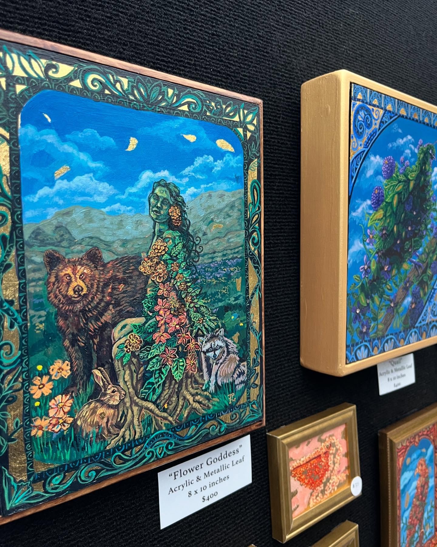 Sunday at Mt.Gretna!  Were here until 5 PM, I&rsquo;m at booth 712, come catch all the cool art 🖌️🎨🌳🌳🫧🫧
