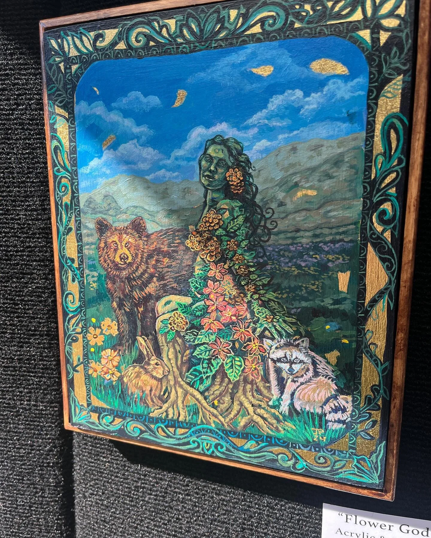 Day 2 Doylestown! It&rsquo;s my last show of the year and the weather is perfect! Come support the arts in Bucks County 🎨🎨🍂🍁