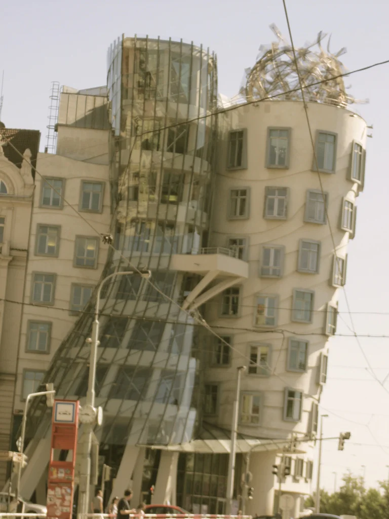 Fred and Ginger Dancing Buildings Prague