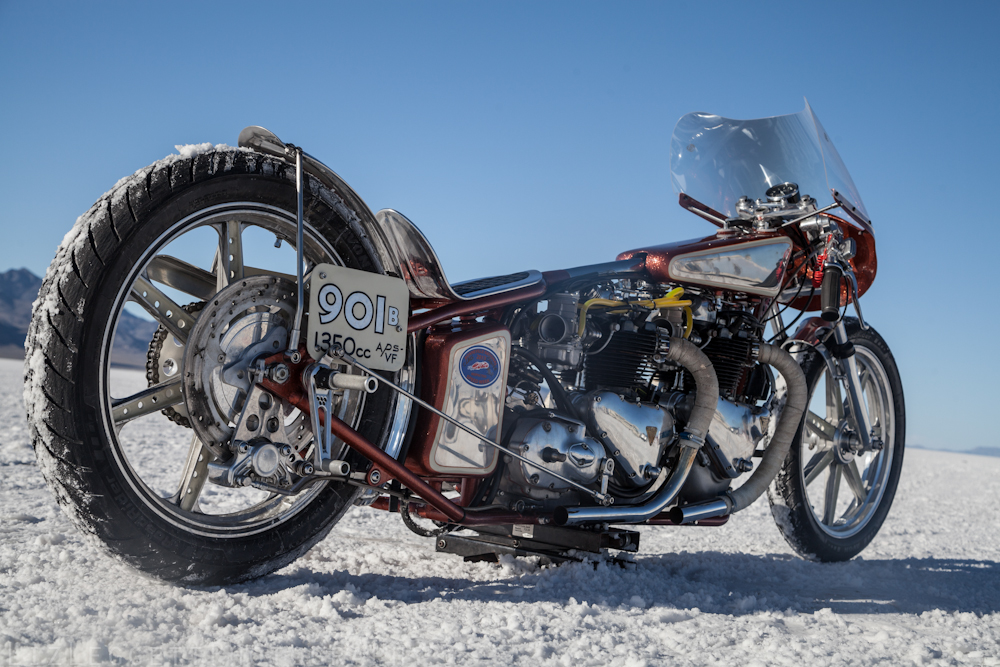   Lowbrow Customs "Double Vision" Twin Triumph  