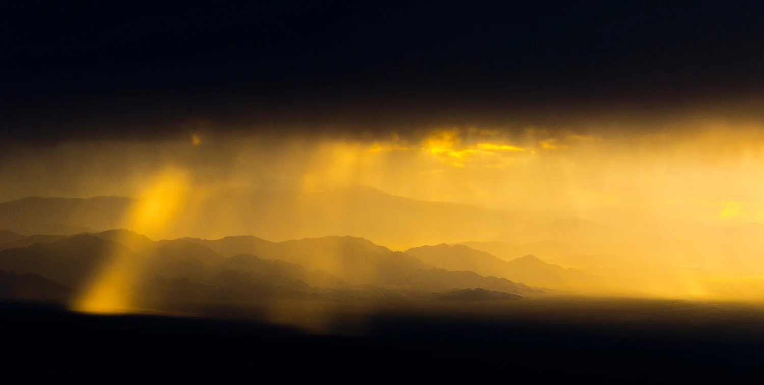 Clearing storm, Jargalant Hairhan, western Mongolia