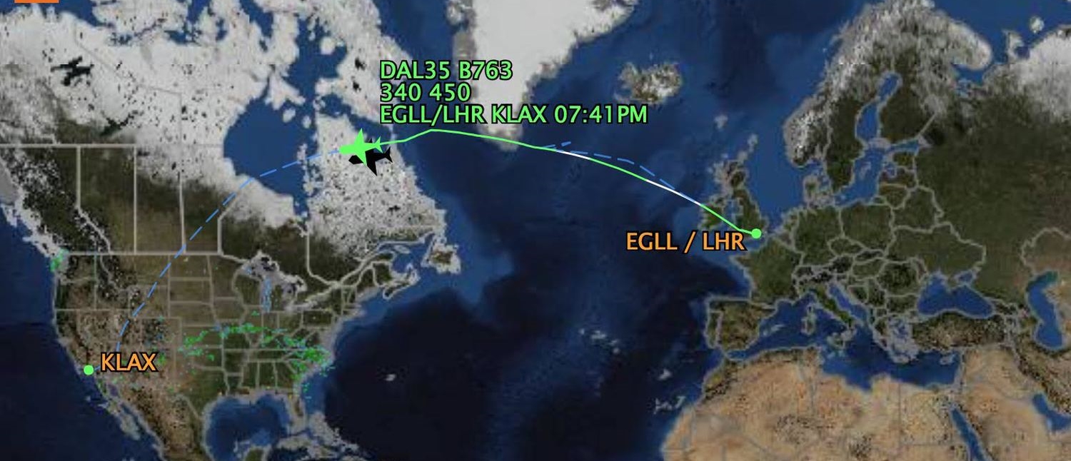 2:00 pm PDT on March 19th, the last piece on its way. Notice that it came by commuter jet, Delta Airlines flight 35, from London-Heathrow (LHR) to LAX!