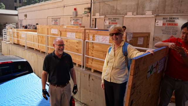  Panorama crates with Ed Y. and Karen R. 