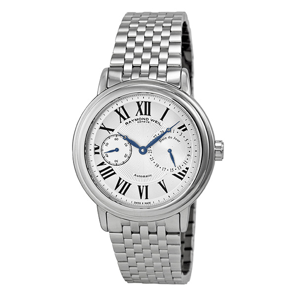 Raymond Weil Maestro Silver Dial Stainless Steel Chronograph Mens Watch —  Afi's Jewelers