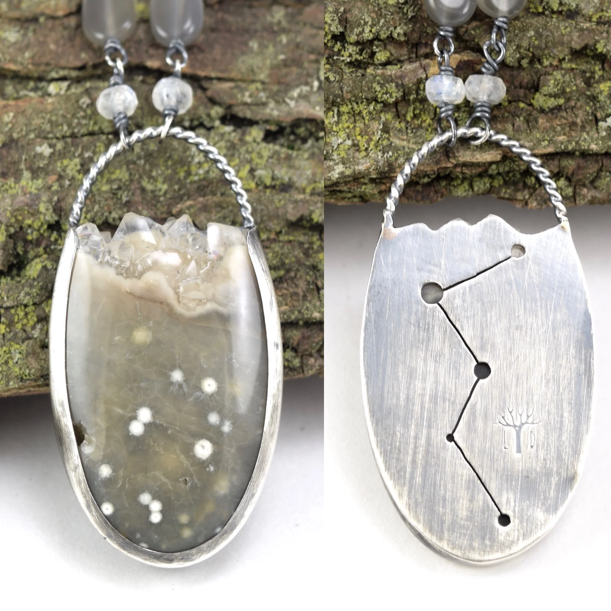 Cassiopeia - Ocean Jasper Necklace