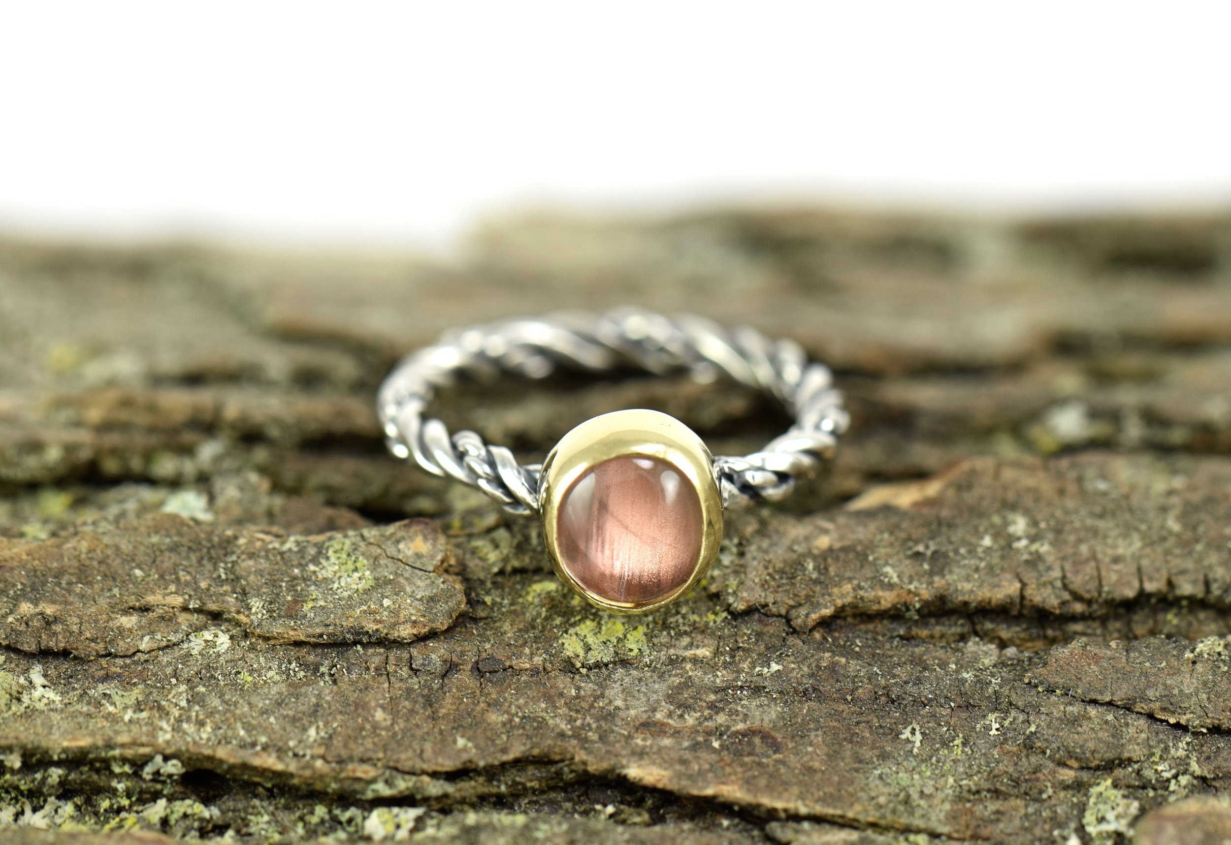 Bluebell Oregon Sunstone Solitaire Ring Colorful Gemstone Engagement Ring,  Organic Sunset Inspired Nature Ring, Handmade Sunstone Ring - Etsy Israel