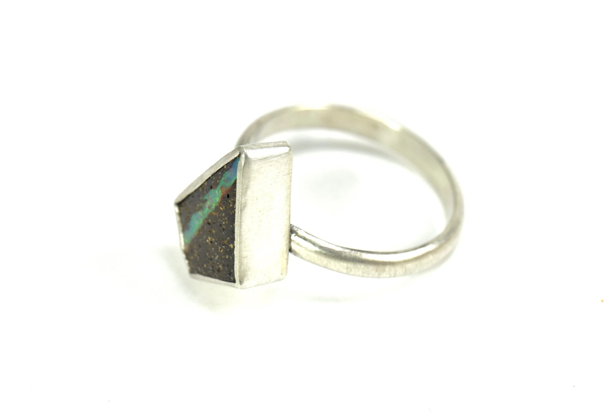 Boulder Opal Ring - Size 7.5