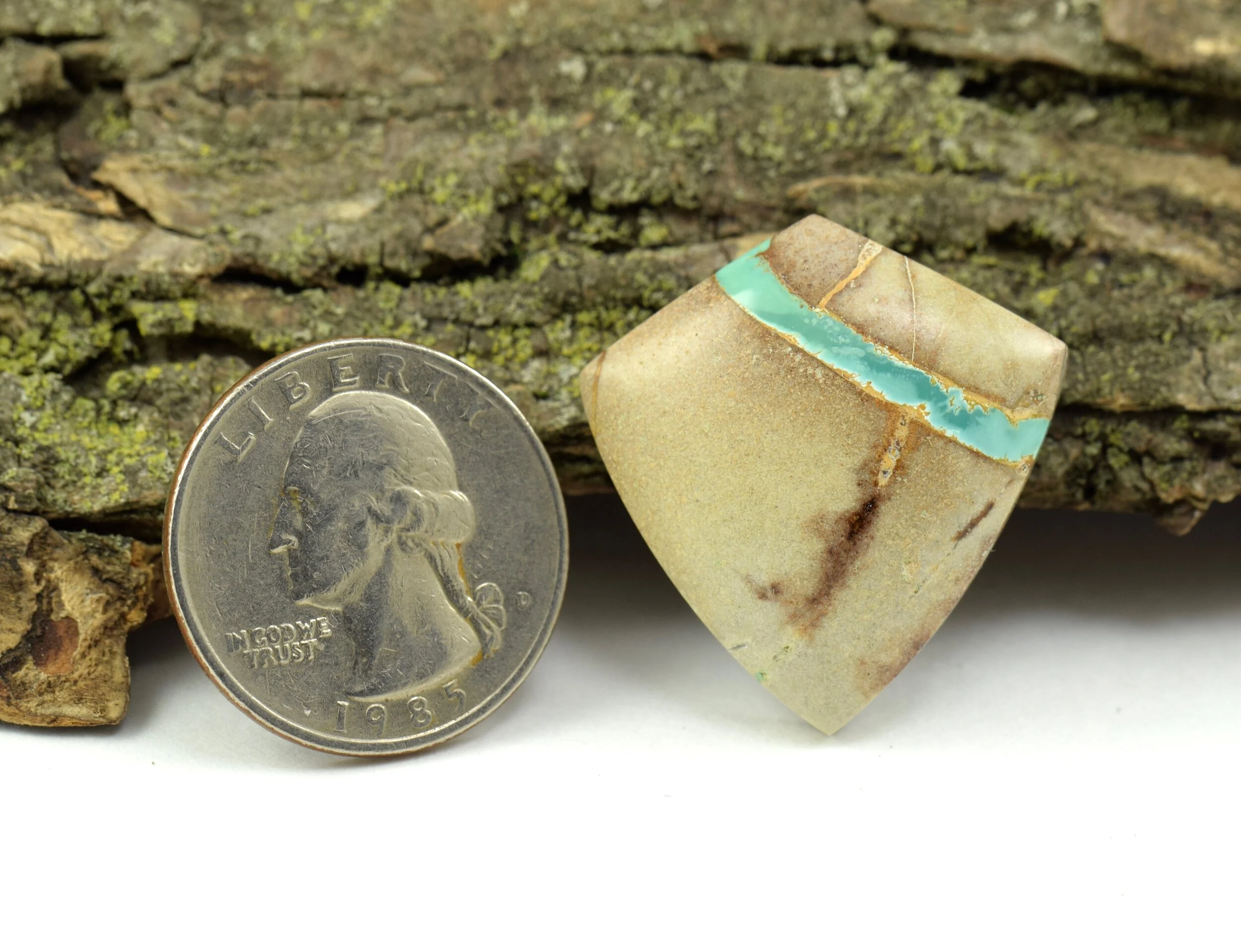 Royston Ribbon Turquoise Cabochon