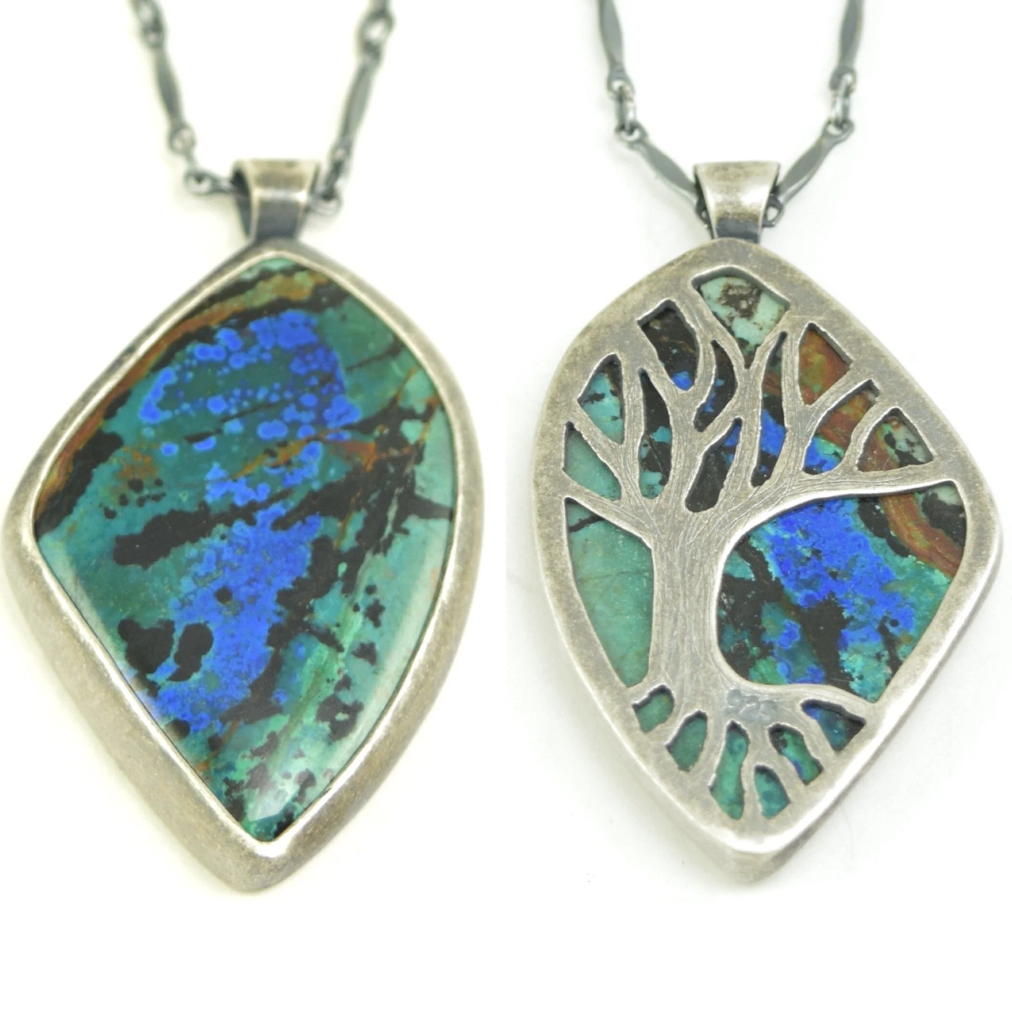 Azurite Malachite Tree Pendant Both Sides.JPG