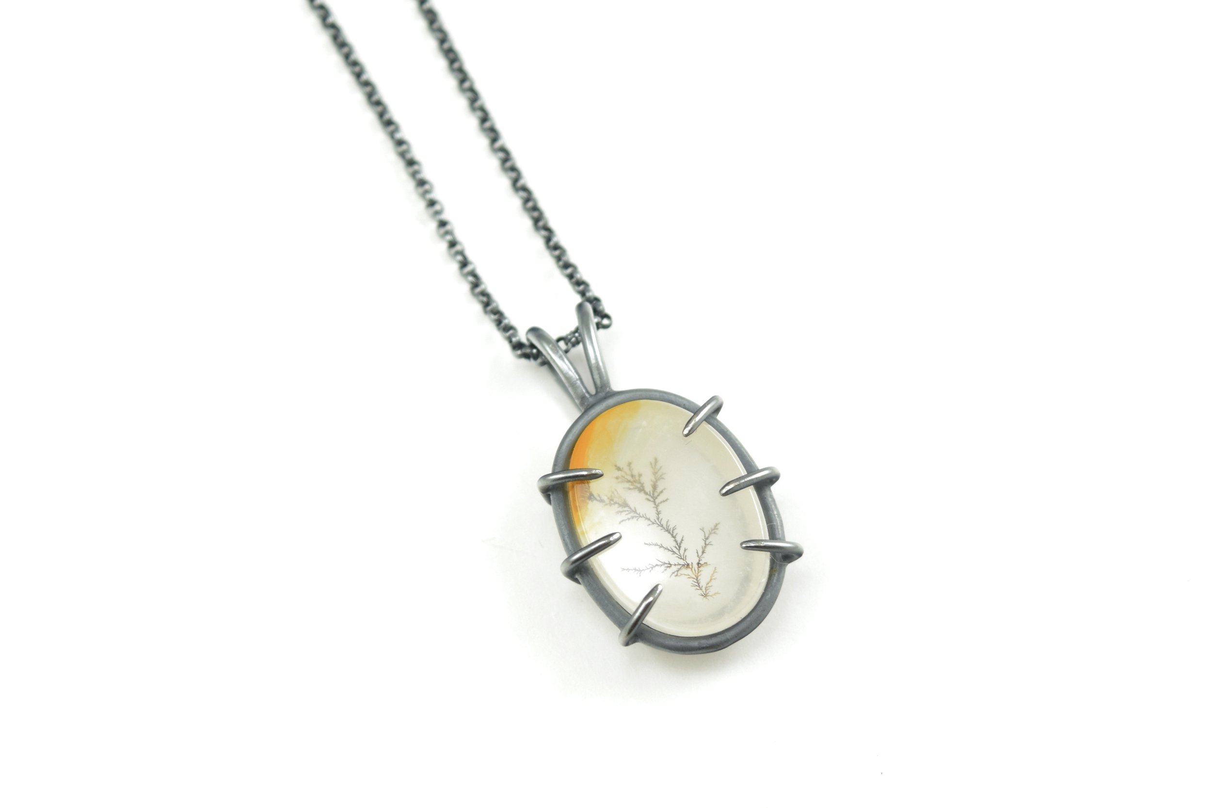 Oval Dendritic Quartz Necklace (5).jpeg