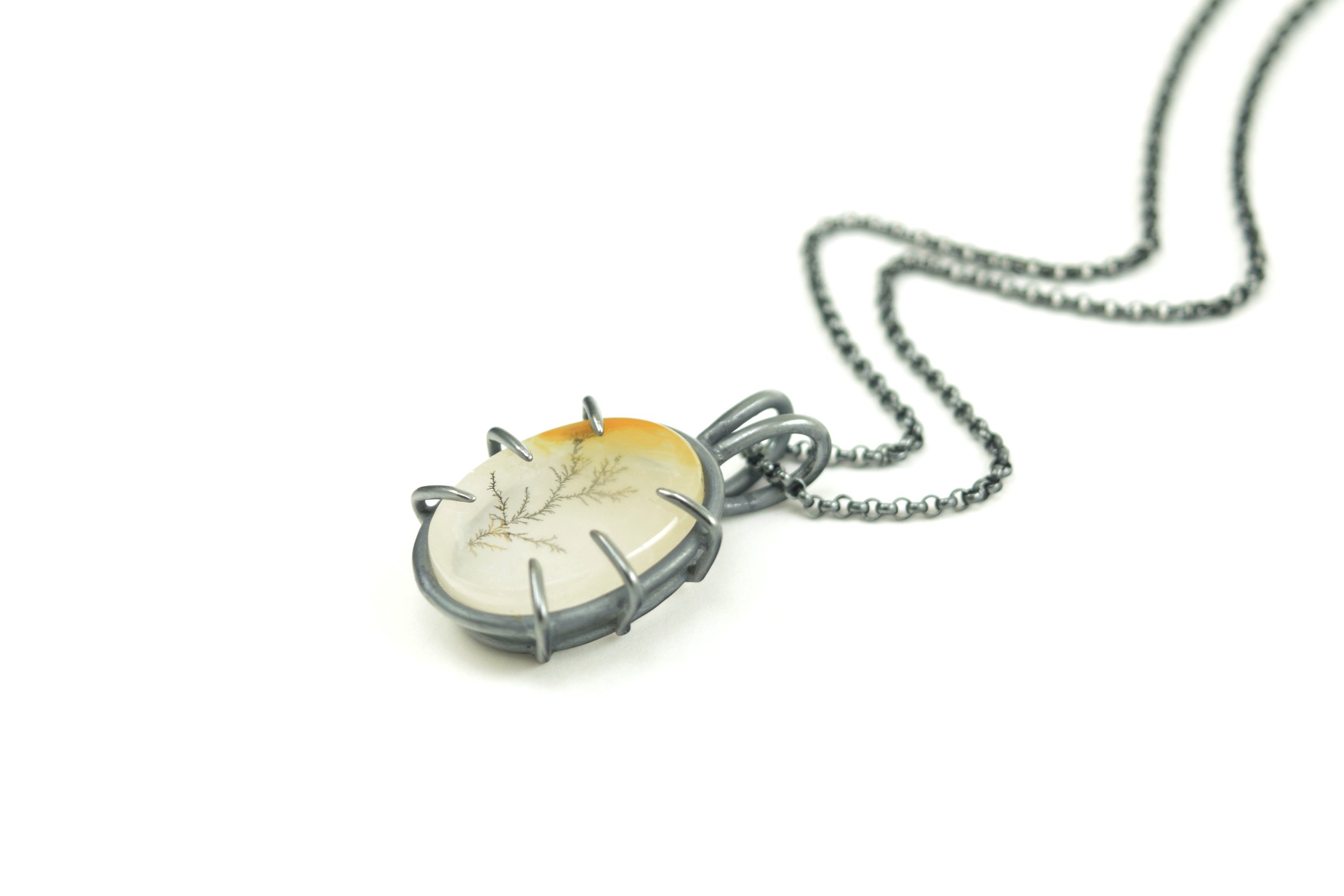 Oval Dendritic Quartz Necklace (3).jpeg