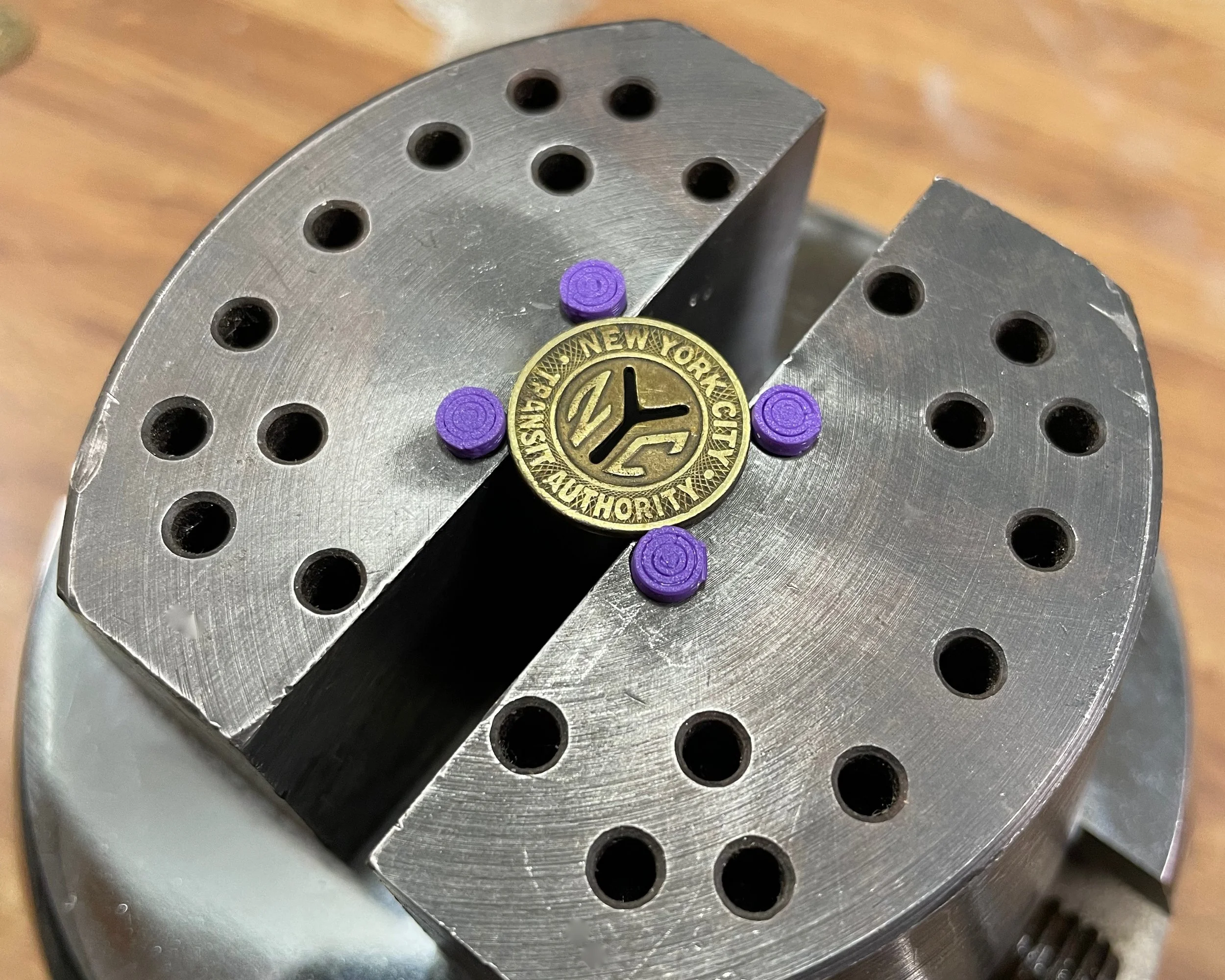 All Shapes Low Profile Holding Pins for Ball Vises — Lithic Design