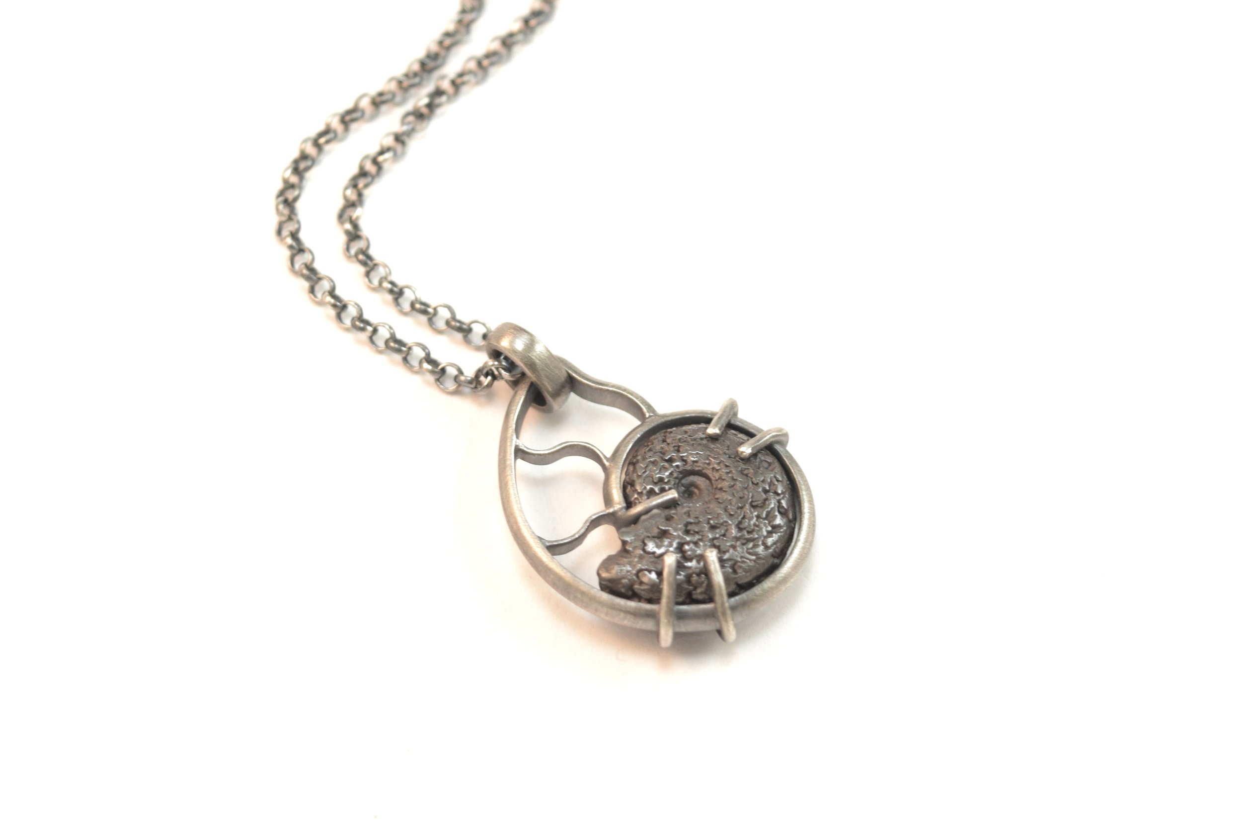Large Hematite Ammonite Necklace (4).jpeg