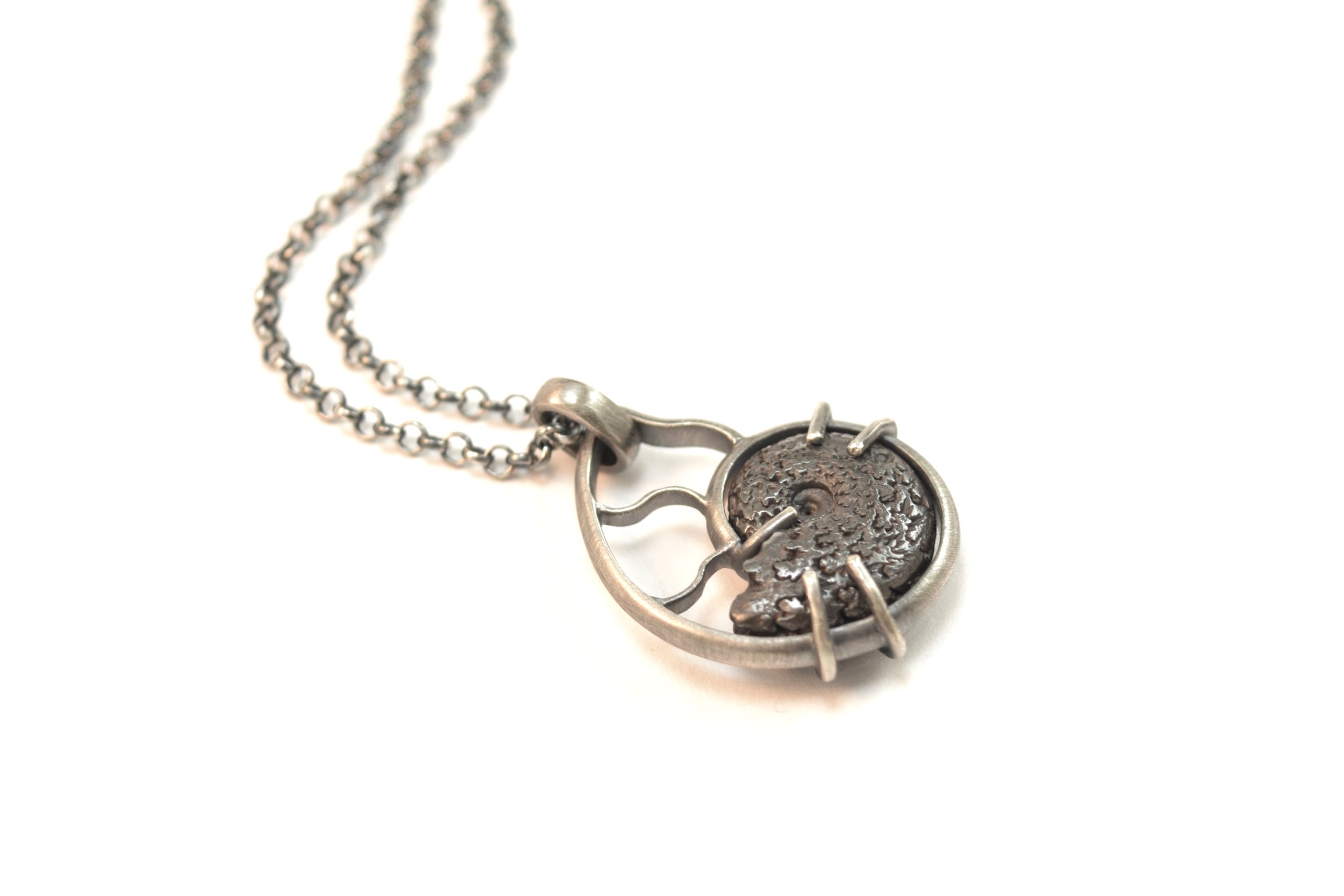Large Hematite Ammonite Necklace (5).jpeg
