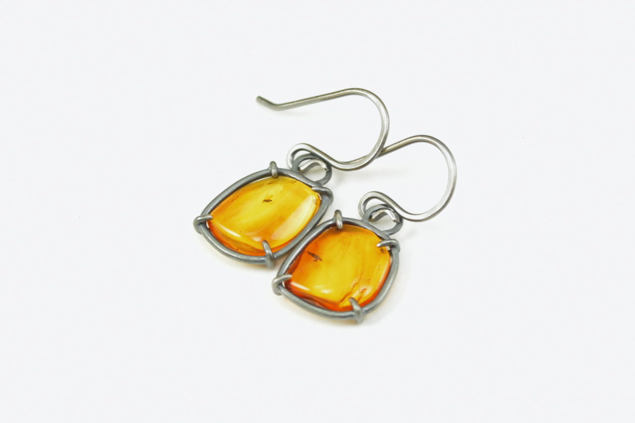 Baltic Insect Amber Earrings- Square.png