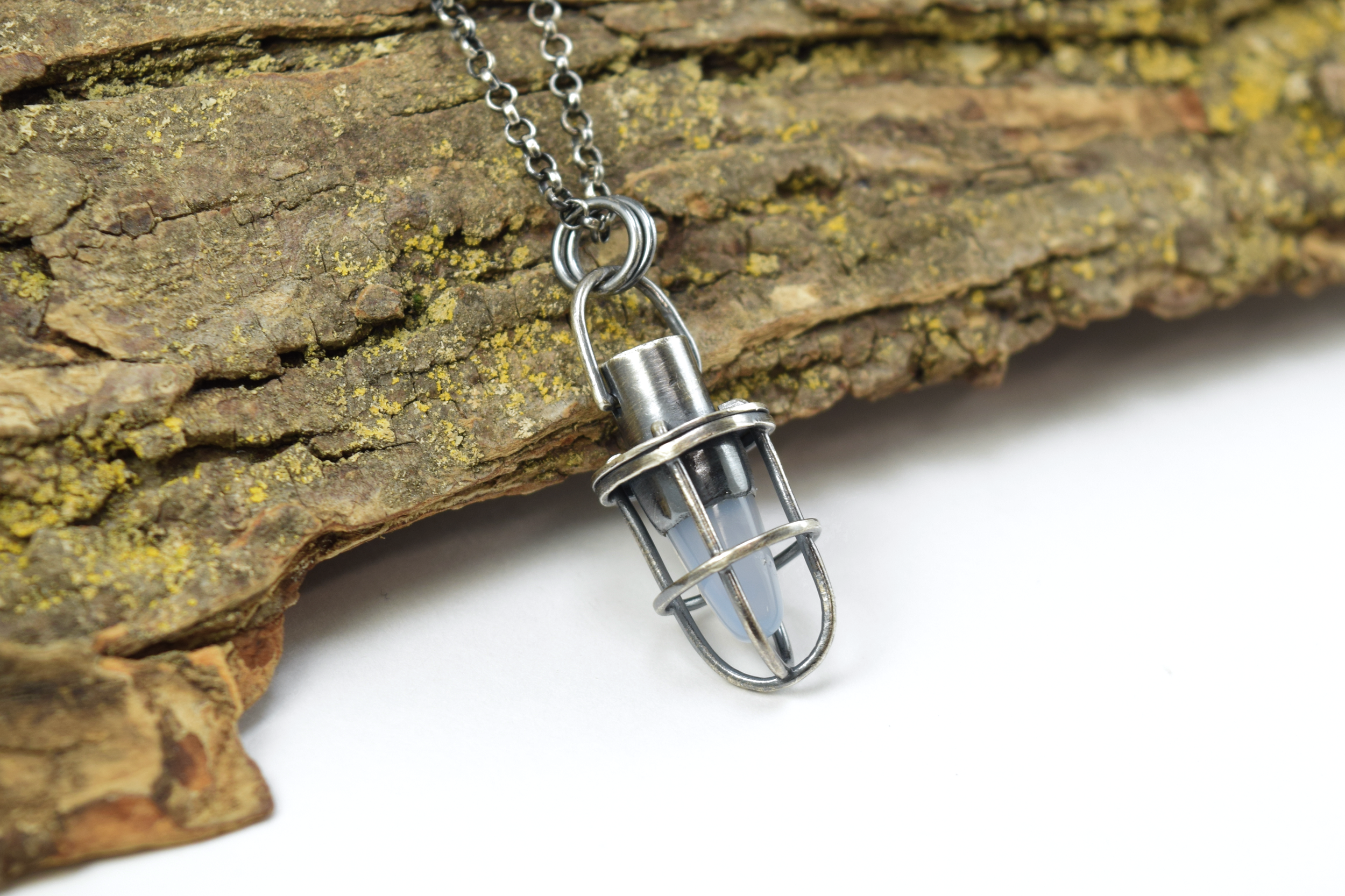 Blue Chalcedony Hanging Cage Lantern Pendant (2).png