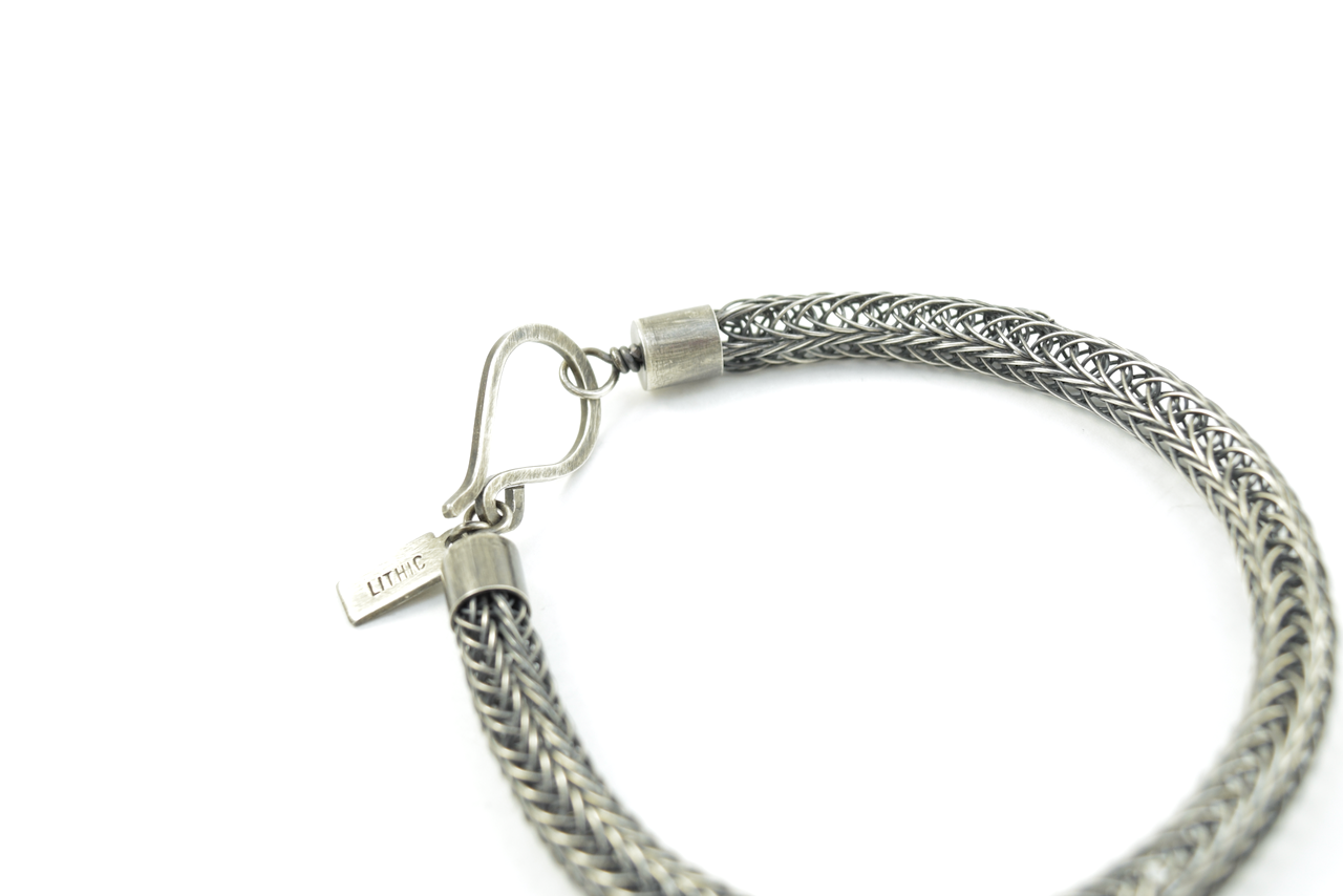 Sterling Silver Viking Knit Bracelet - Thick Double Weave (4).png