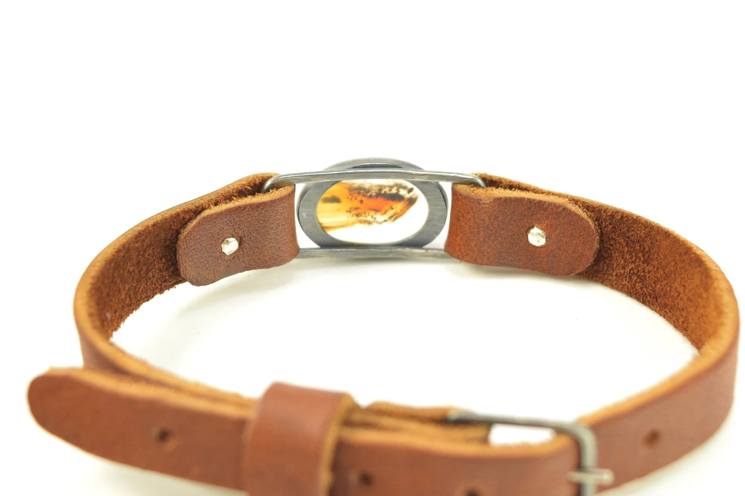 Montana Agate Leather Watchband Bracelet (3).jpeg