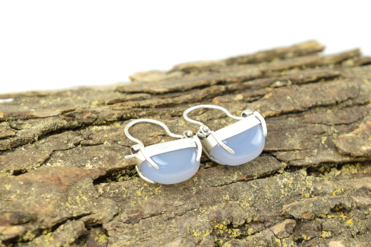 Blue Chalcedony High Dome Hoop Earrings (5).png