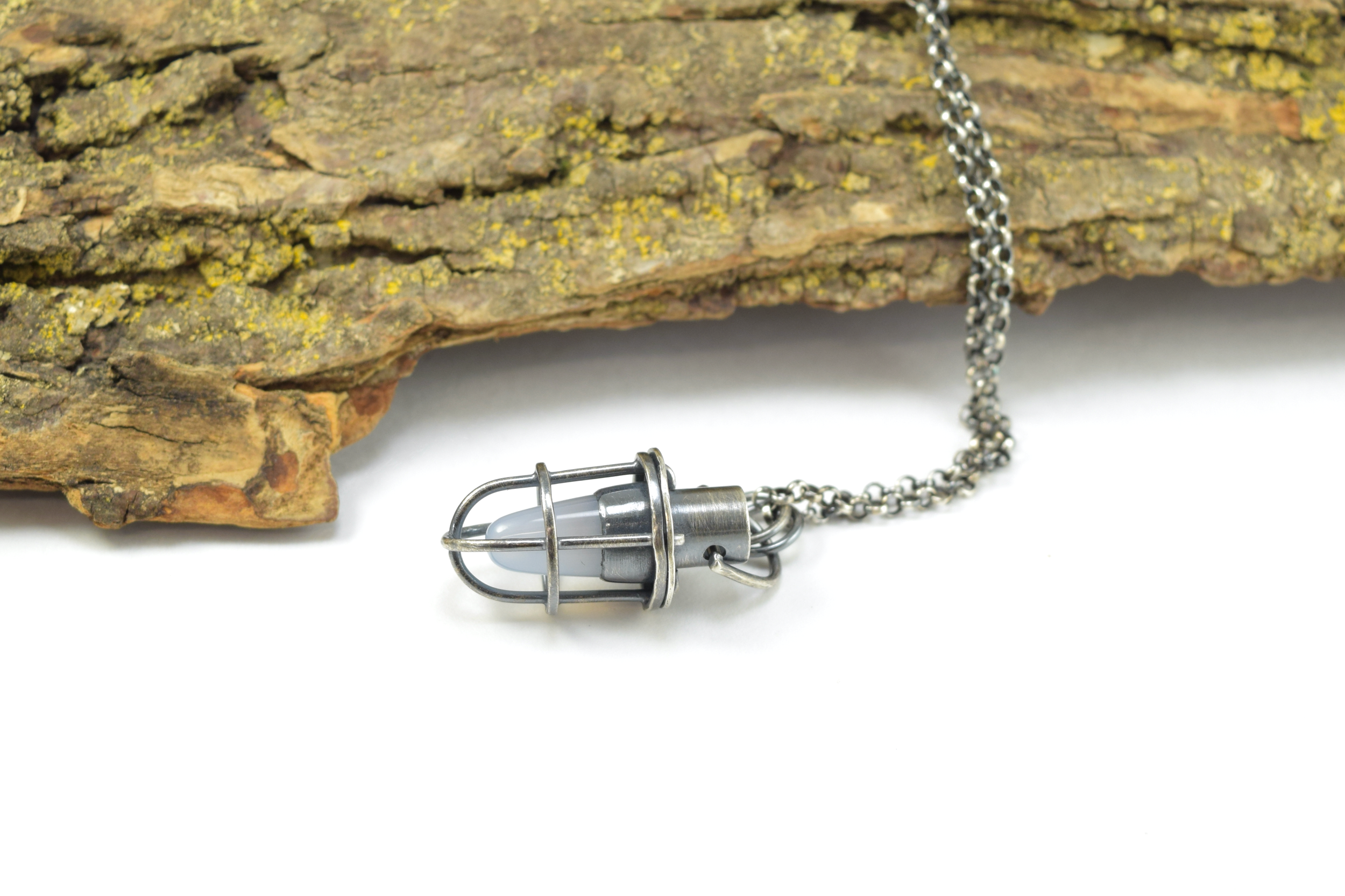 Blue Chalcedony Hanging Cage Lantern Pendant (5).png