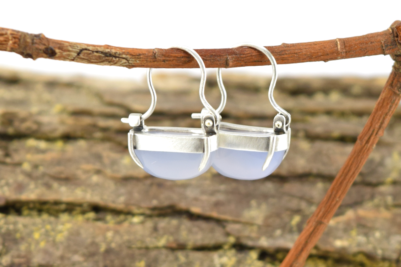 Blue Chalcedony High Dome Hoop Earrings (4).png