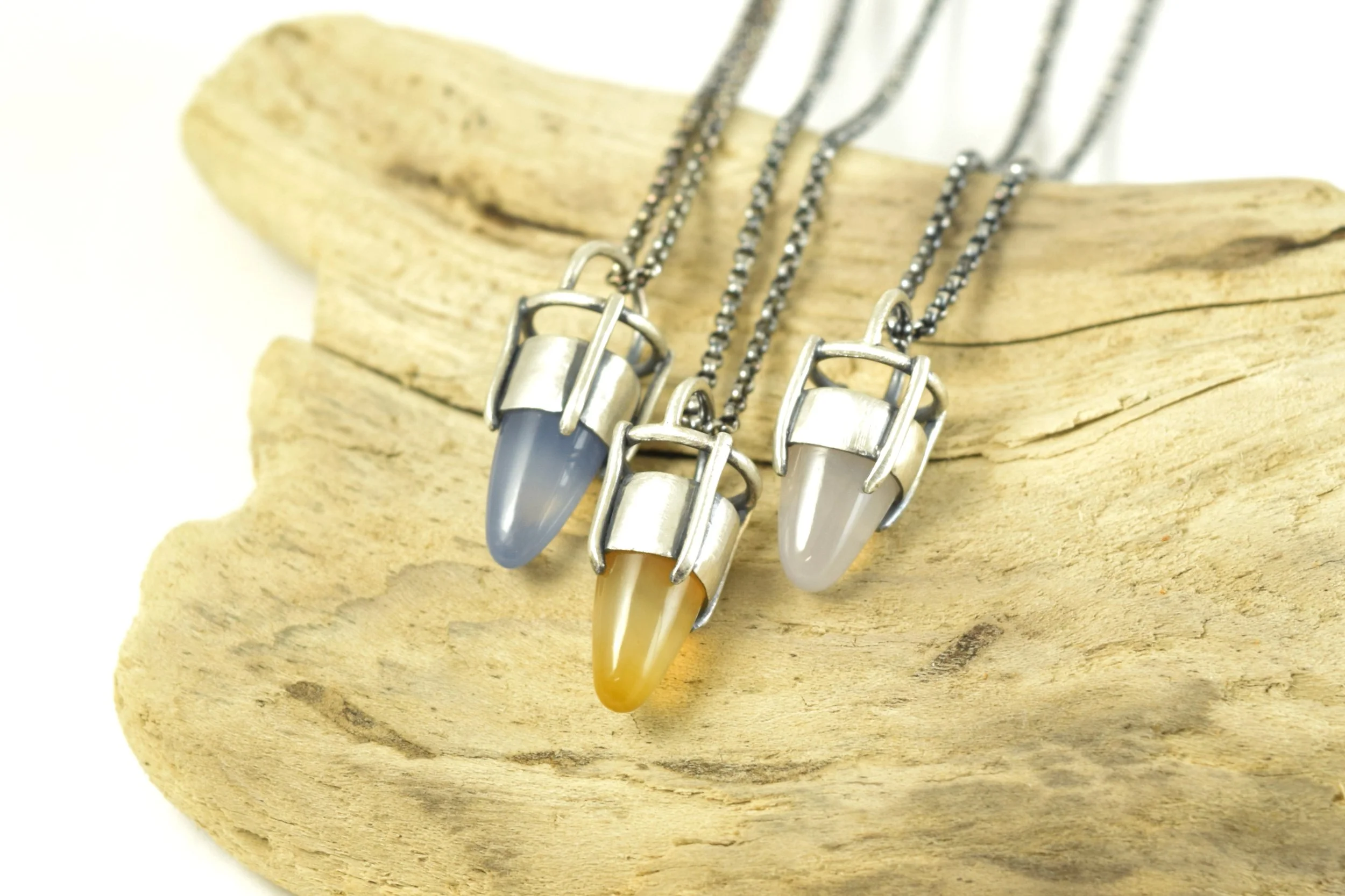 Chalcedony Bullet Necklaces (1).jpeg