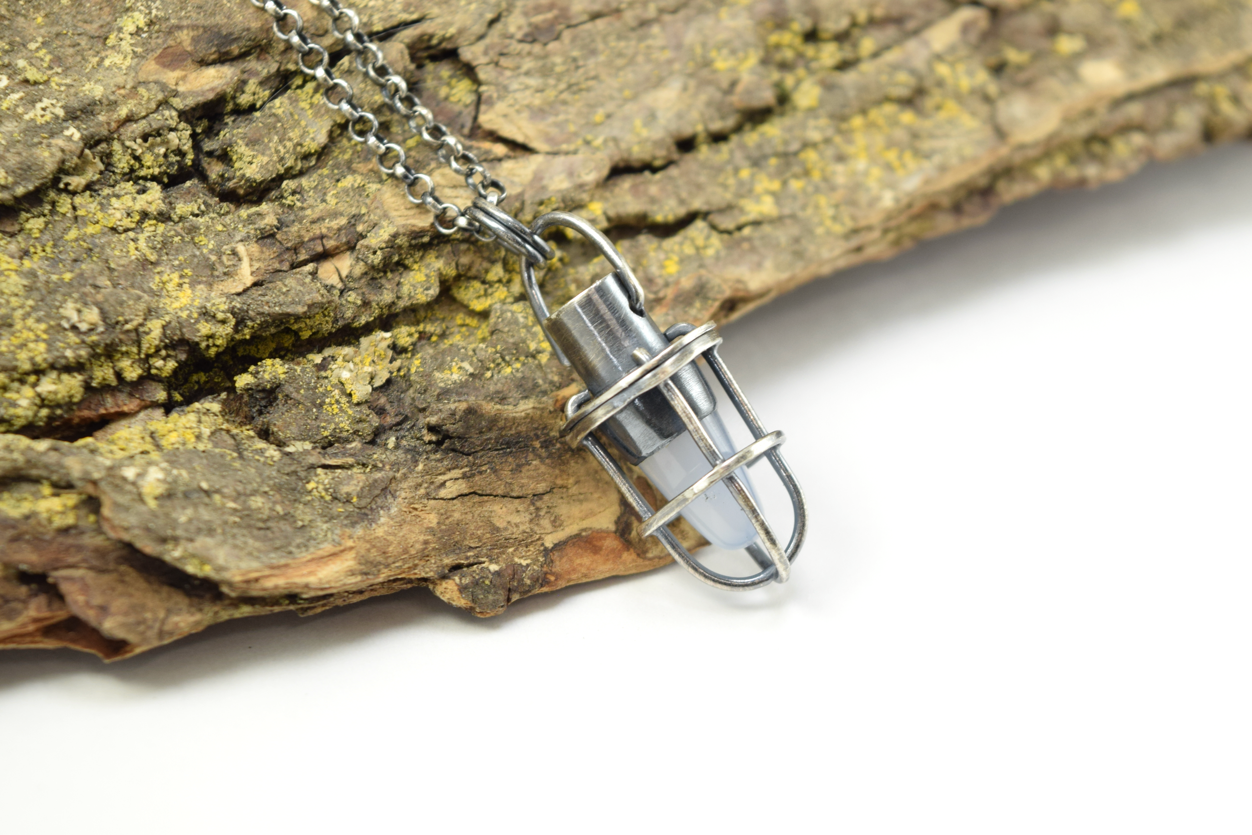 Blue Chalcedony Hanging Cage Lantern Pendant (8).png