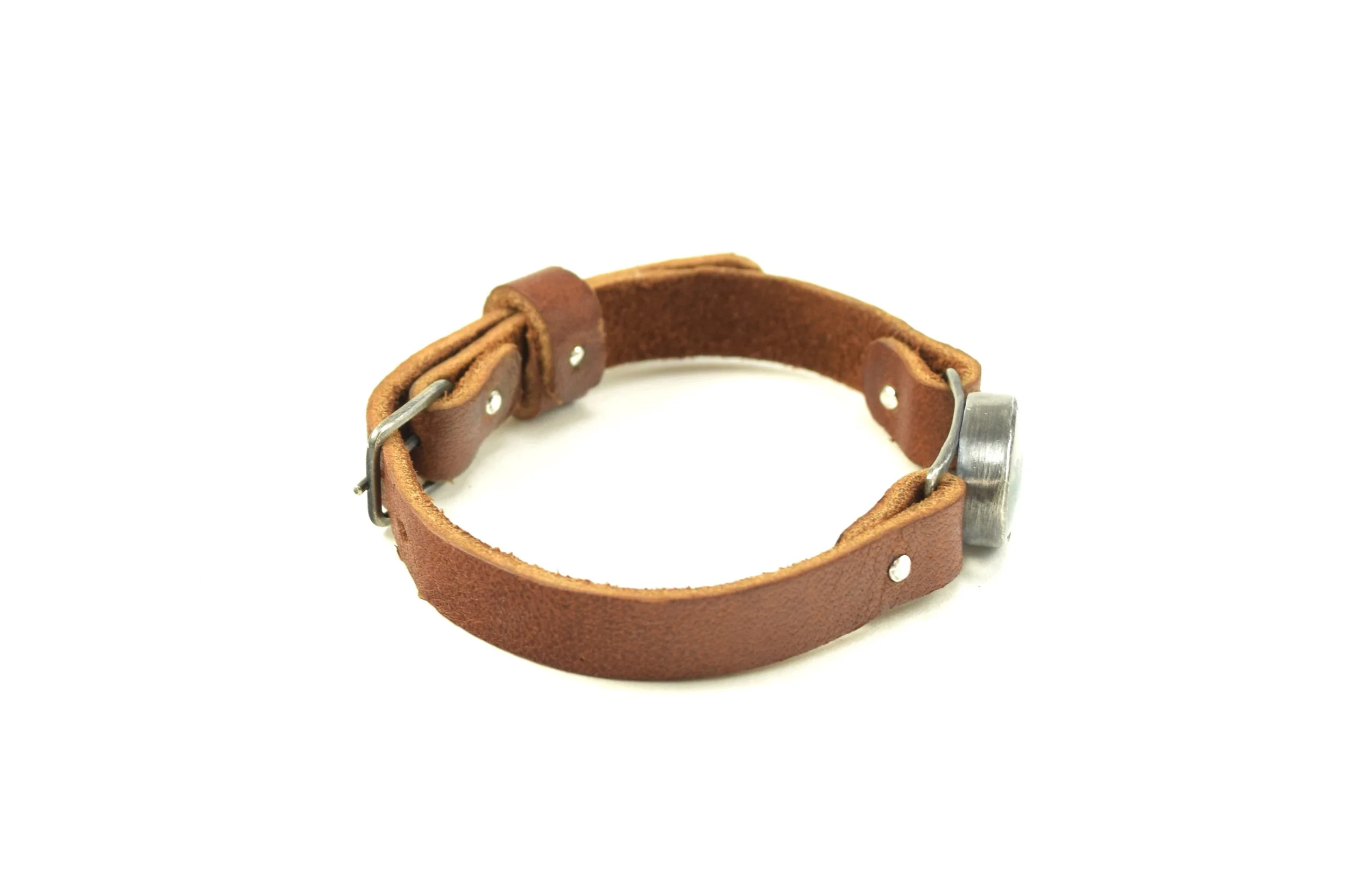 Moss Agate Leather Watchband Bracelet (4).jpeg