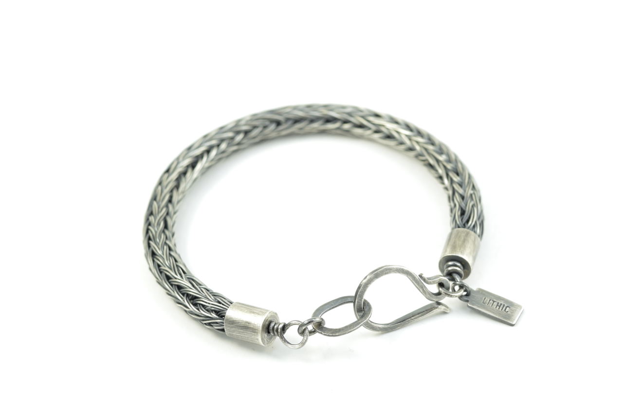 Double Strand Double Viking Knit Bracelet Sterling Silver (5).png