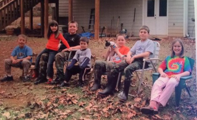  Austin, Morgan, Sam, Mason, Drew, Tristan, Anna Laura 