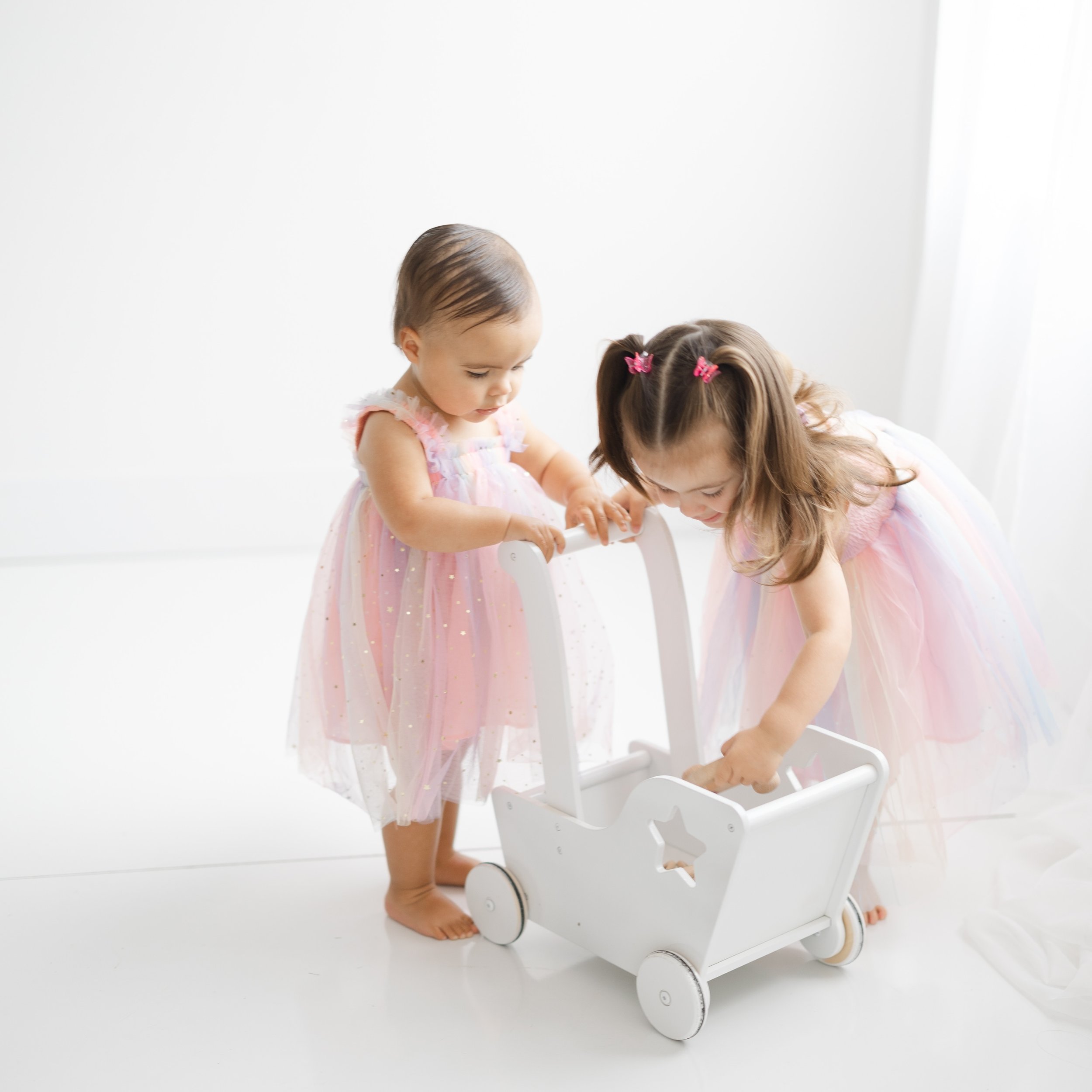 Milestone photos don&rsquo;t always have to be heirloom style. They are intended to capture the season of life your precious littles are currently in. Even if that&rsquo;s rainbow dresses and butterfly clips. 

Think about looking back on these photo