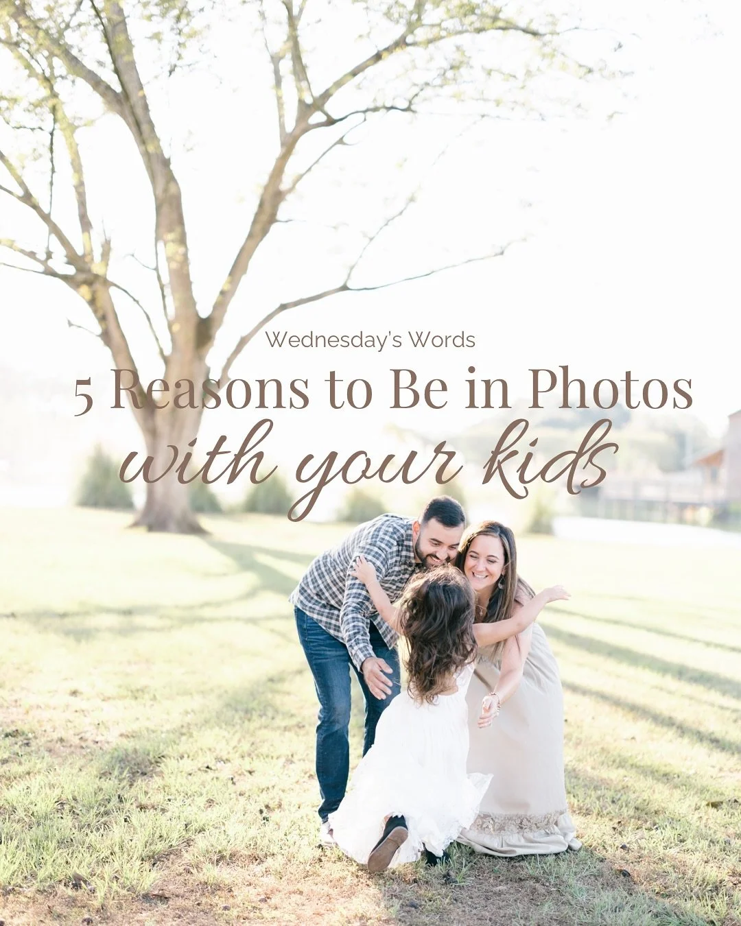 Moms + Dads, you deserve to be in the photos too 🫶🏻
