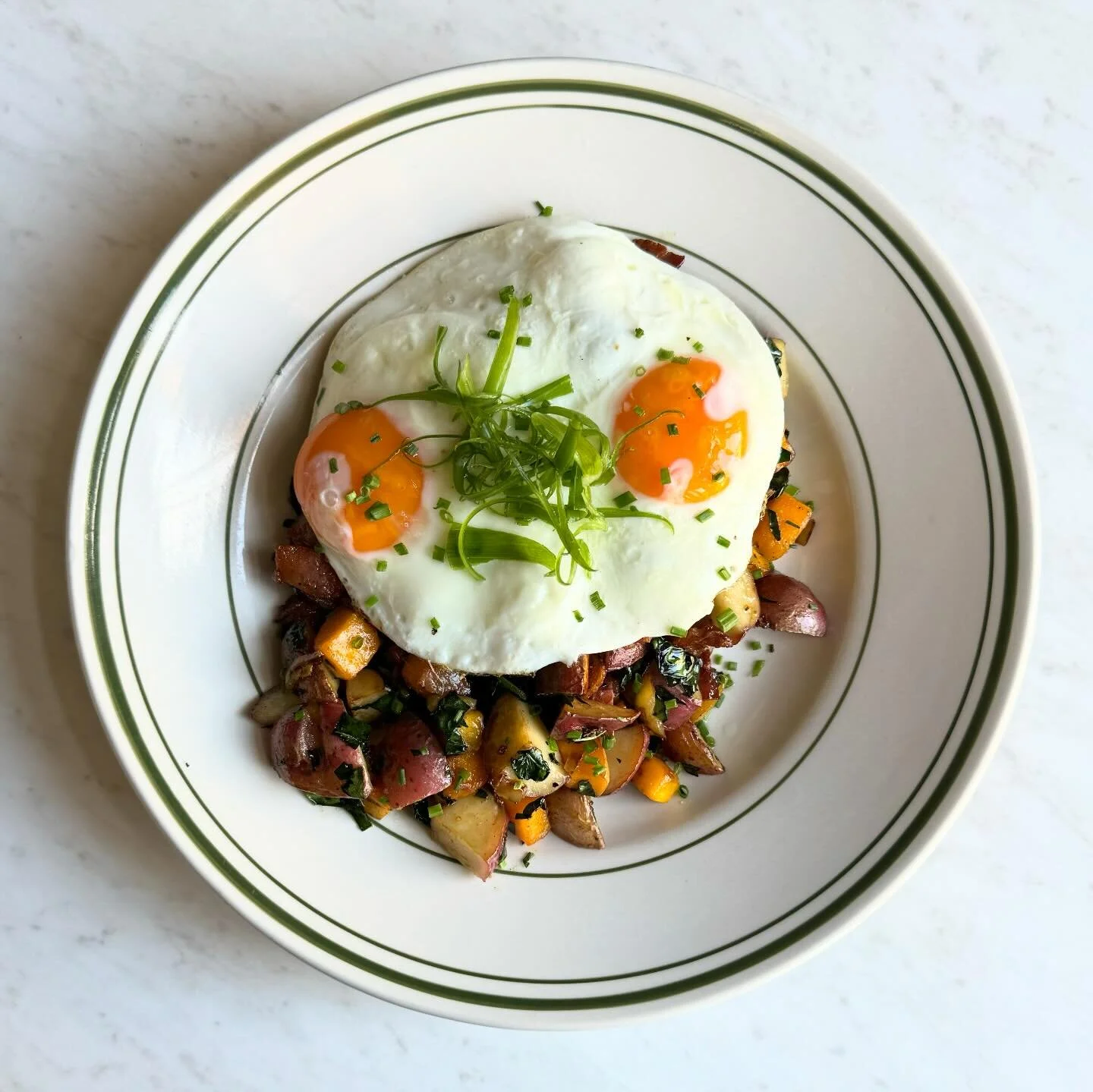 New breakfast specials!  Available weekdays 9am - 3pm althrough November.  All of our breakfast egg dishes feature delicious @yuppiehillpoultry eggs. 

And a Thanksgiving Pie reminder: get your pie orders in today!  Place them online - link is in bio