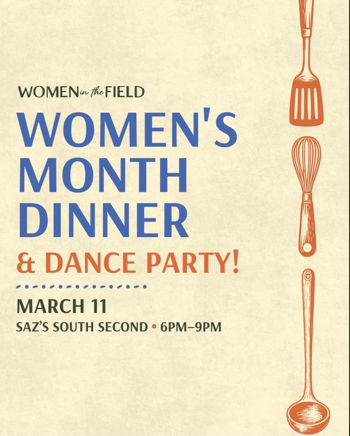 Celebrate Women’s History Month at “More Than March Dinner &amp; Dance Party”