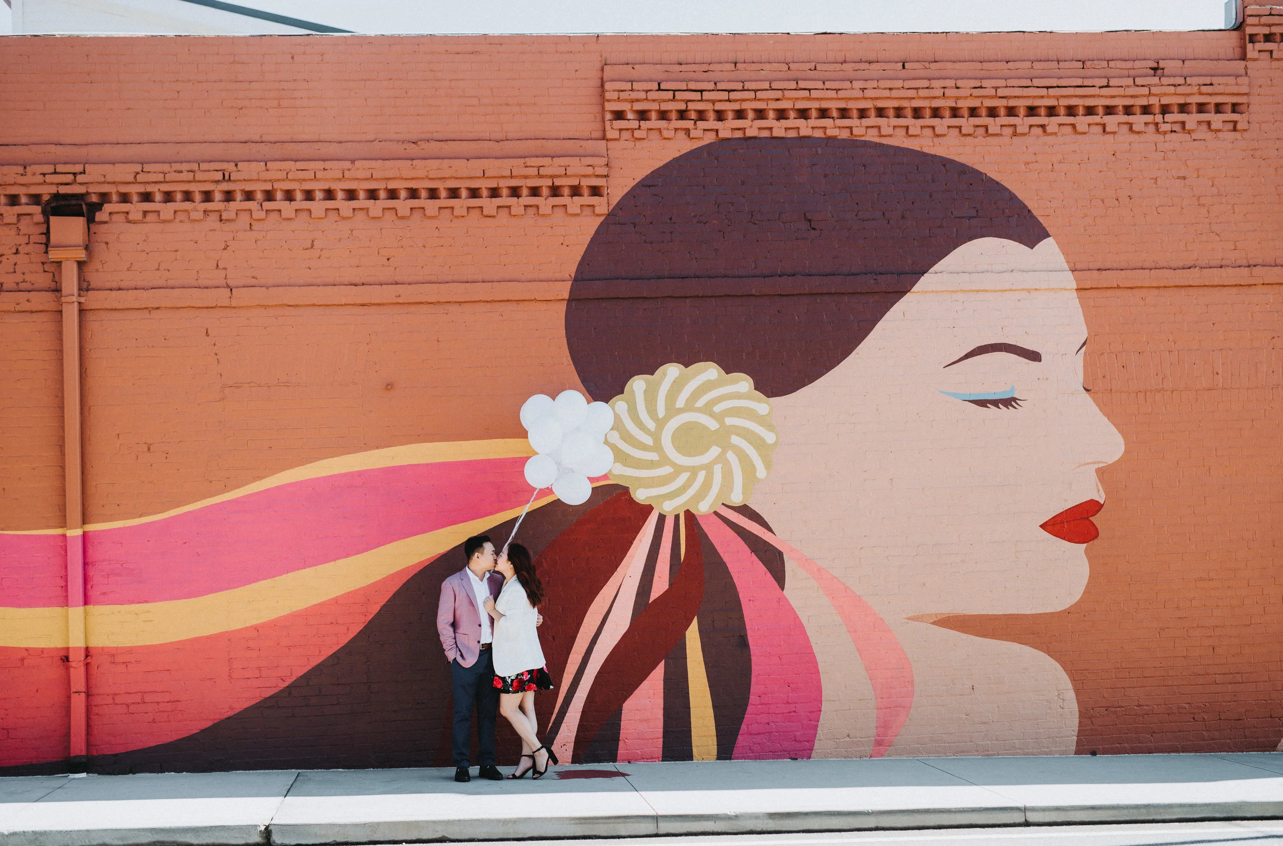 Sophia + Eli | Engaged | Downtown Duluth, Atlanta GA