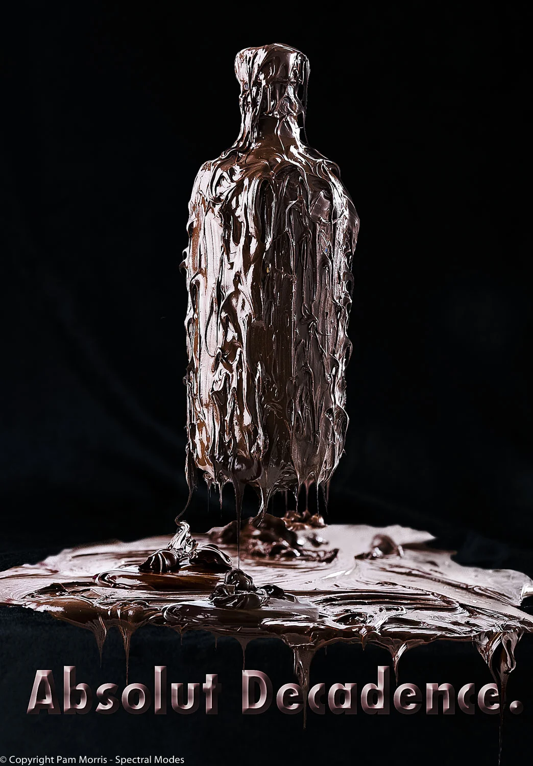 Mockup Absolut Vodka Advertisment