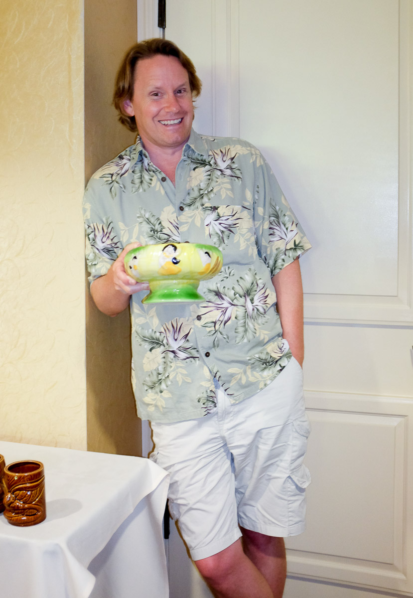 No more tiki drinks for this guy.