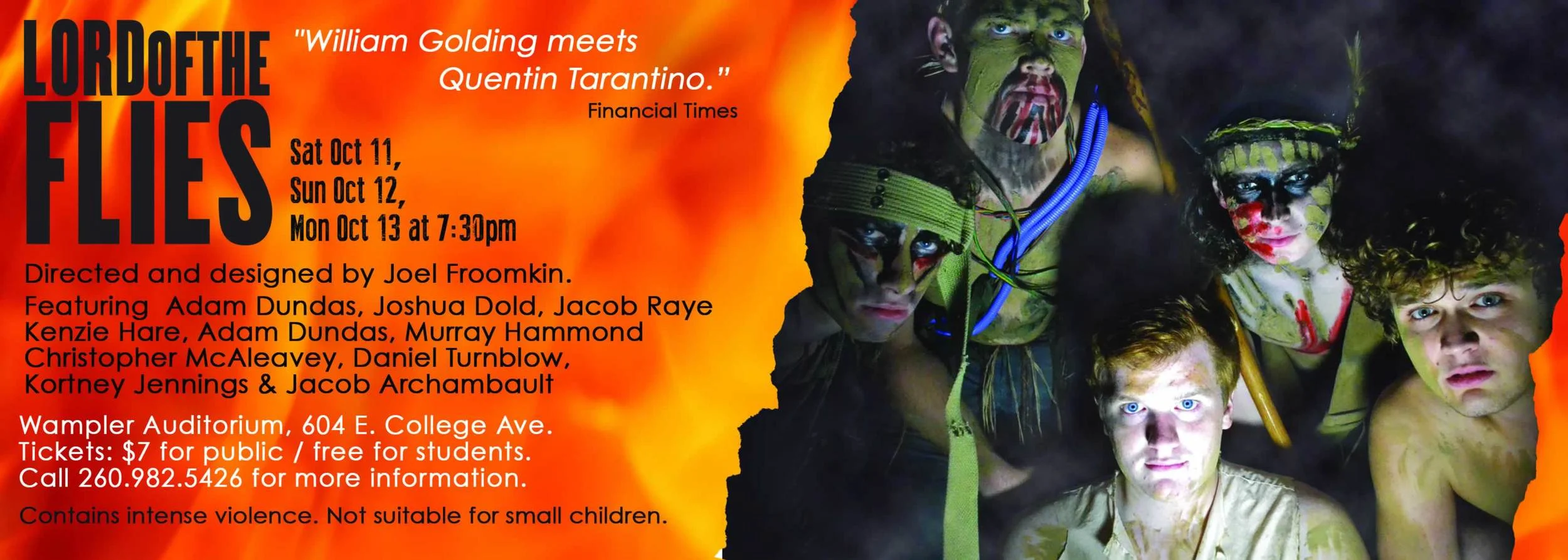 lord of the flies postcard back no matinee.jpg