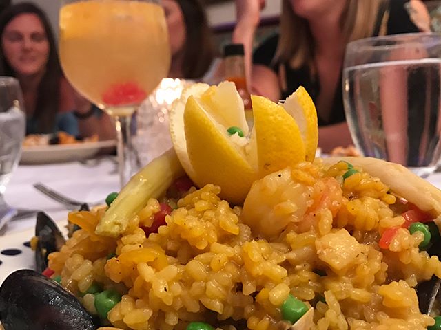 When in Ybor City you gotta get to @columbiarestaurant #paella #seafood #tampa #yborcity #NOMaste #florida #vacation #byebyeburki