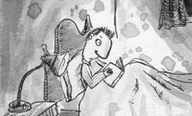 Illustrations from The Ring Bear