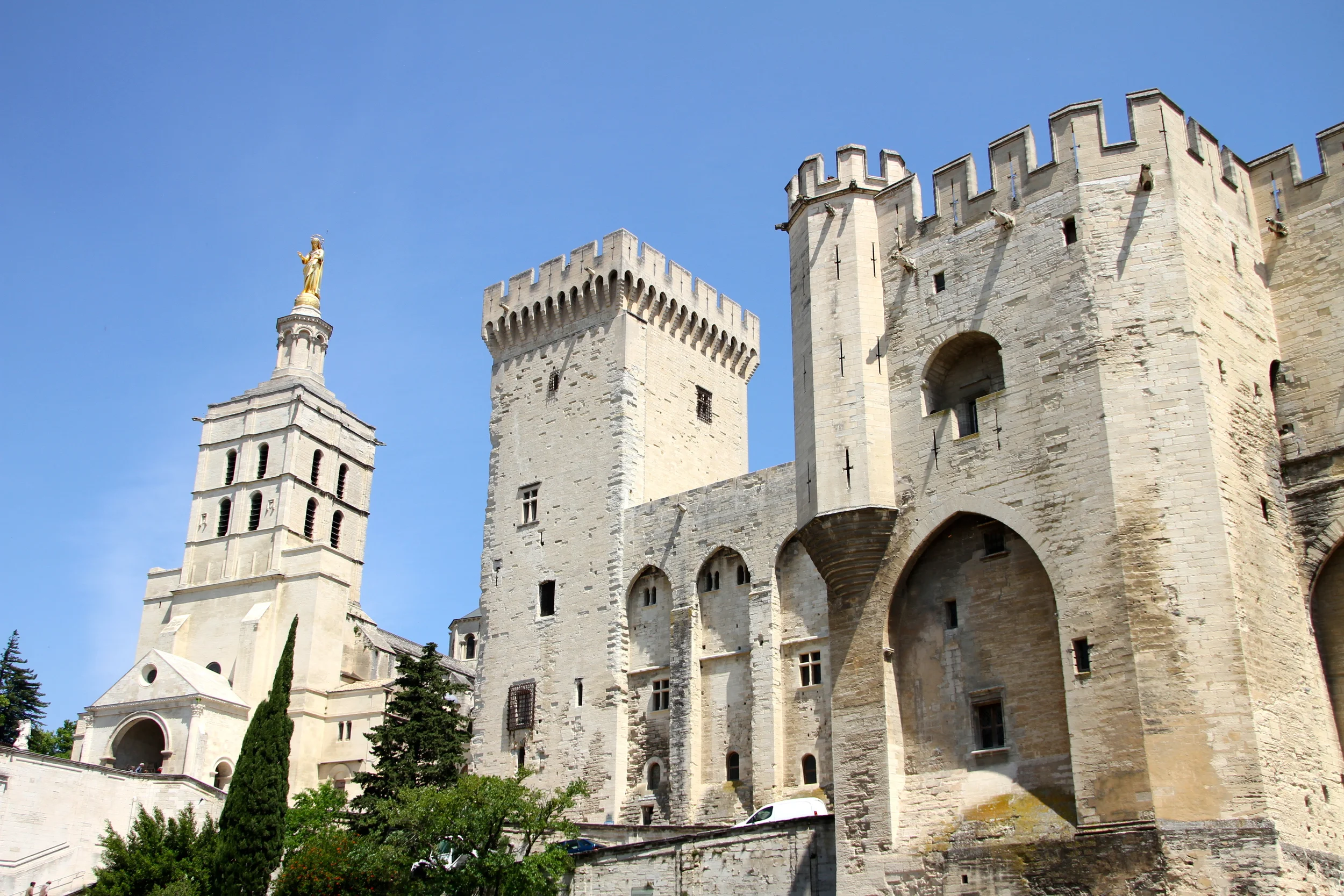 Palais des Papes, Avignon.