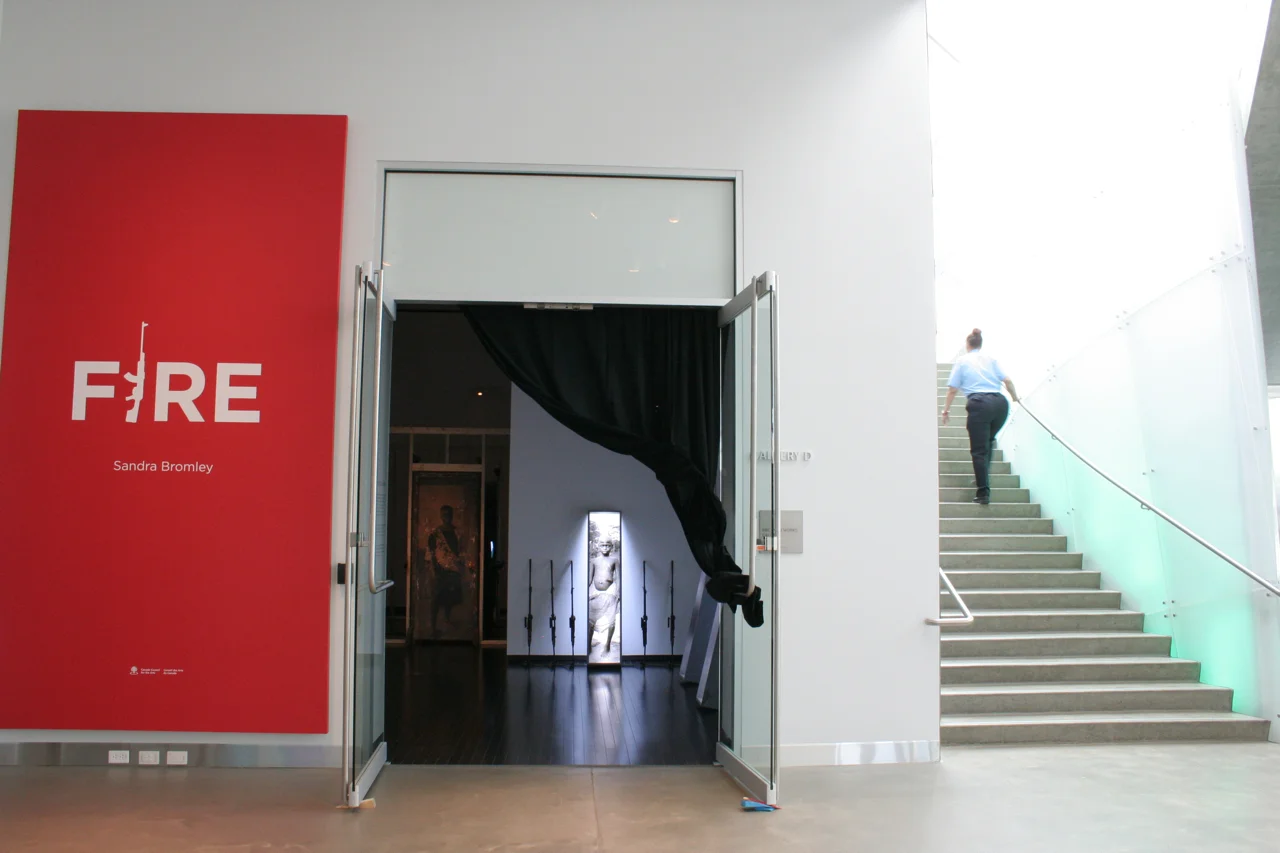 FIRE, 2010, Two part installation, AGA