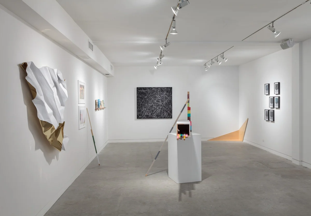 Installation view from A False Horizon: Art from Latin America, 2015.