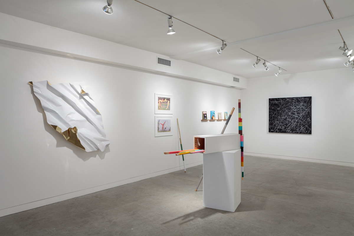 Installation view from A False Horizon: Art from Latin America, 2015.