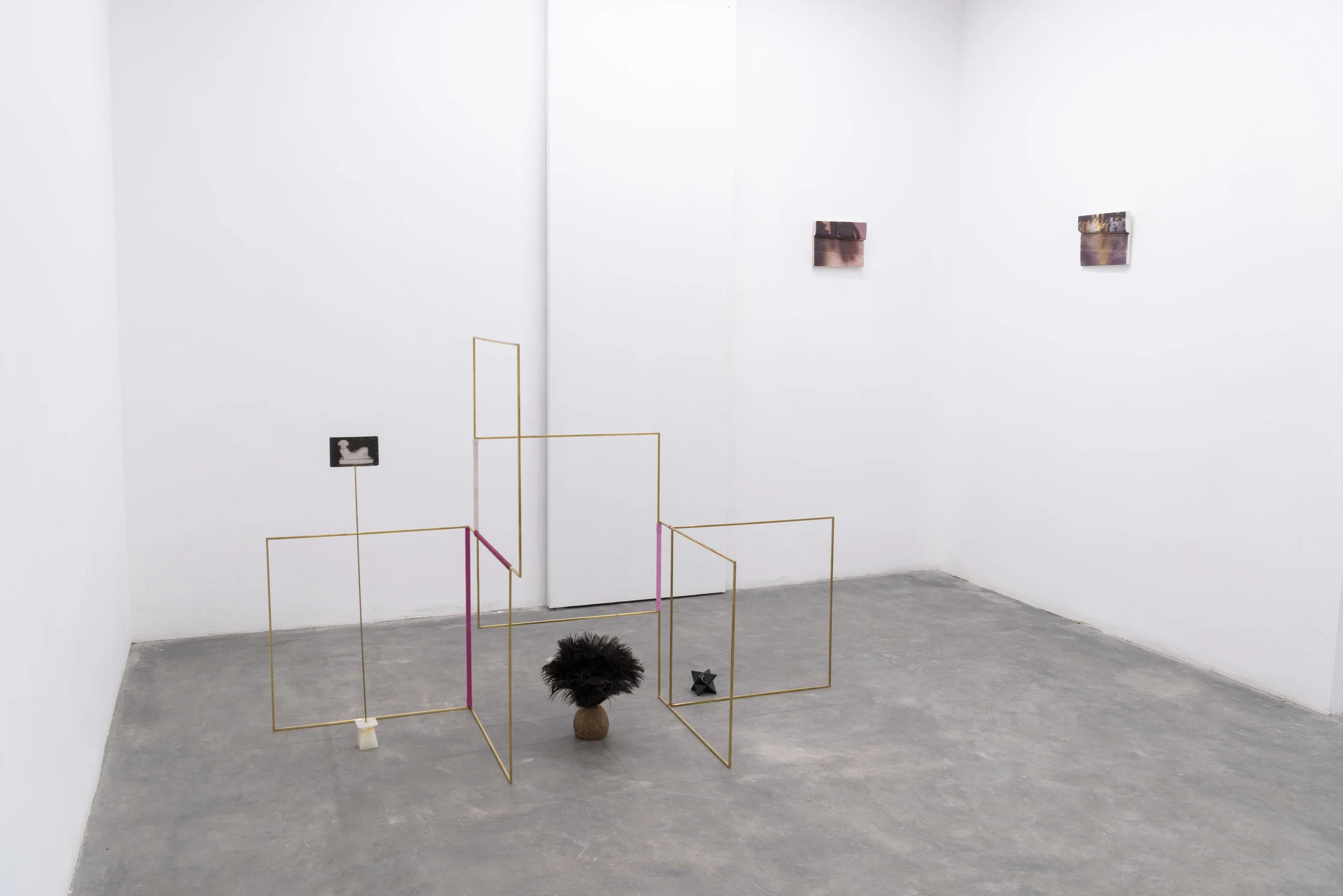 Installation view from You Are Here , 2017.