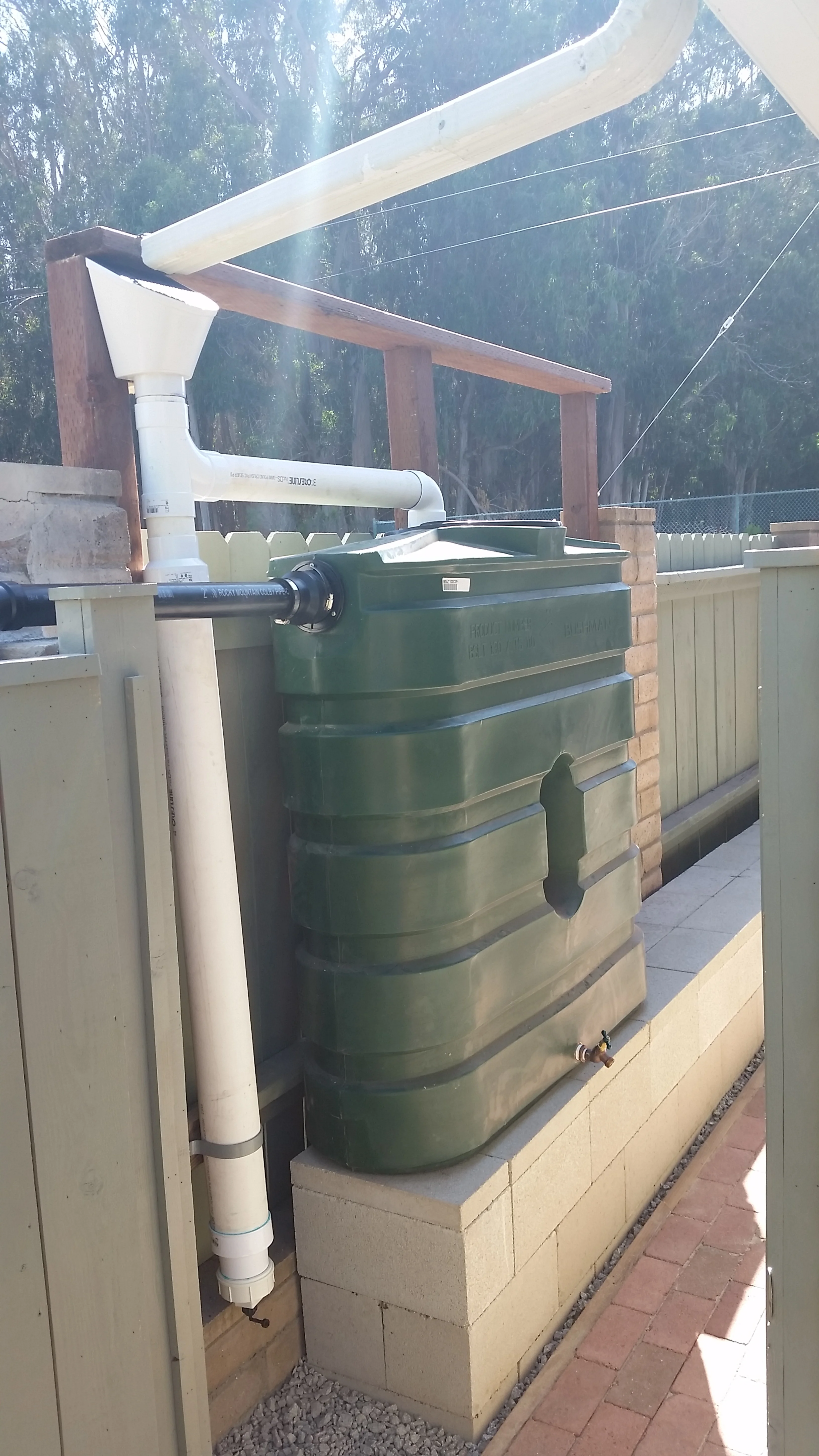 130 Gallon Slimline Tank