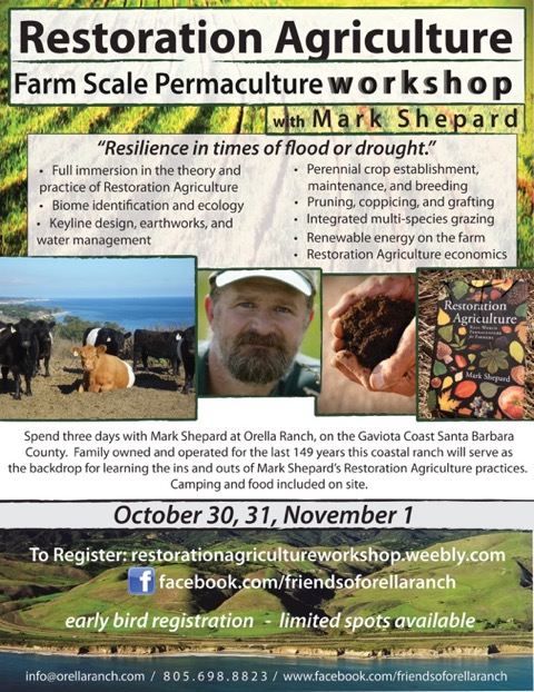 Mark Shepard's Restoration Agriculture Workshop