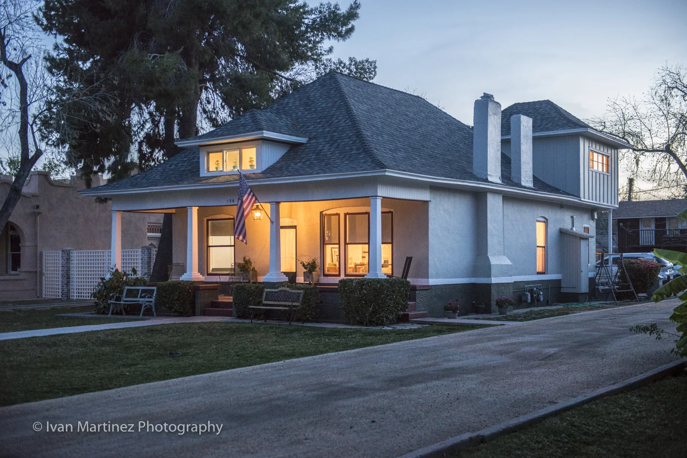 Second Street Historic District Home. Photo by Ivan Martinez Photography