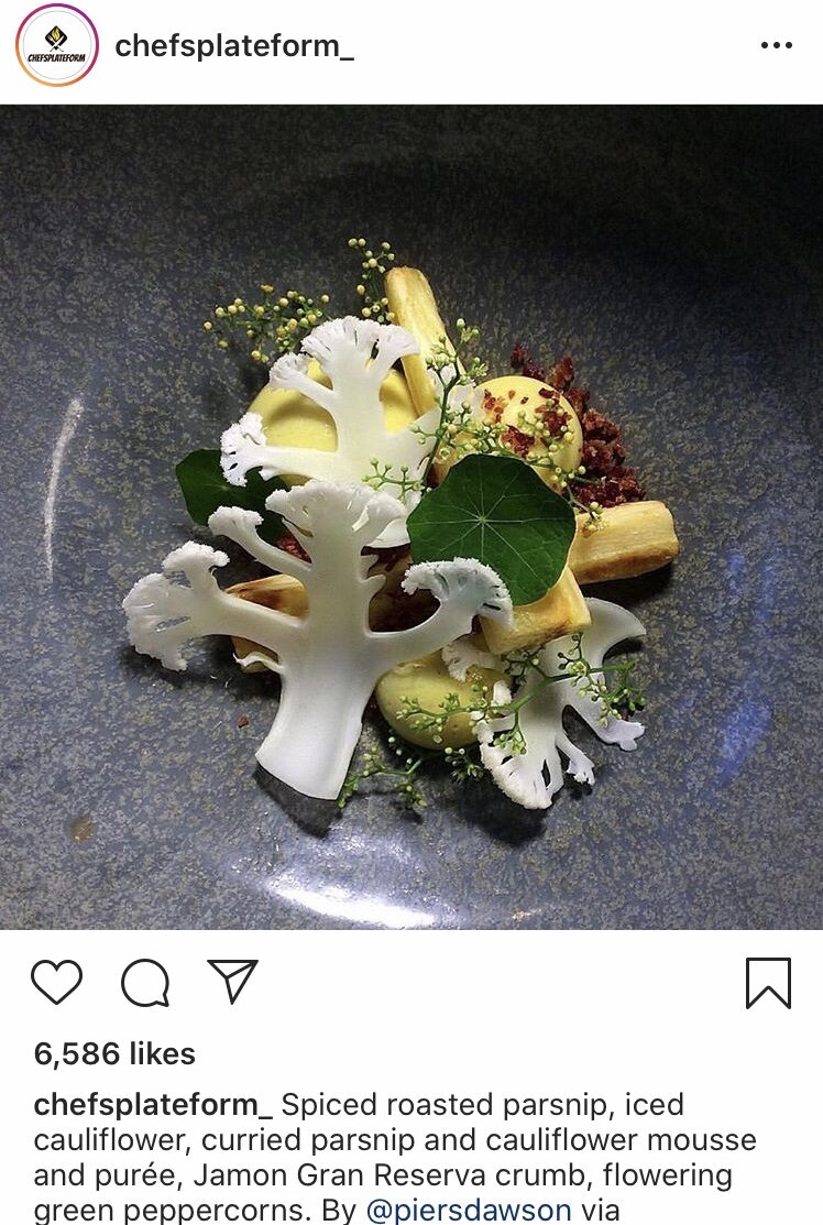 Piers Dawson Private Chef Parsnip and Cauliflower (Copy)